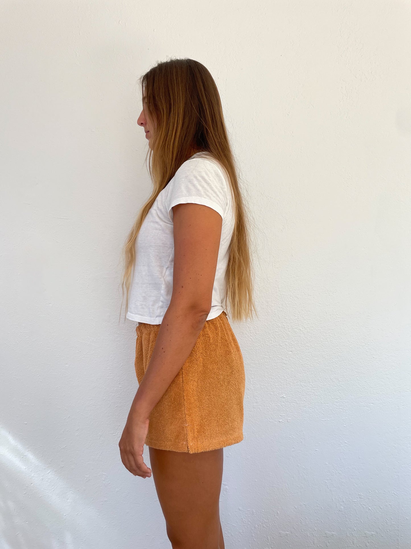 L Orange Shorts
