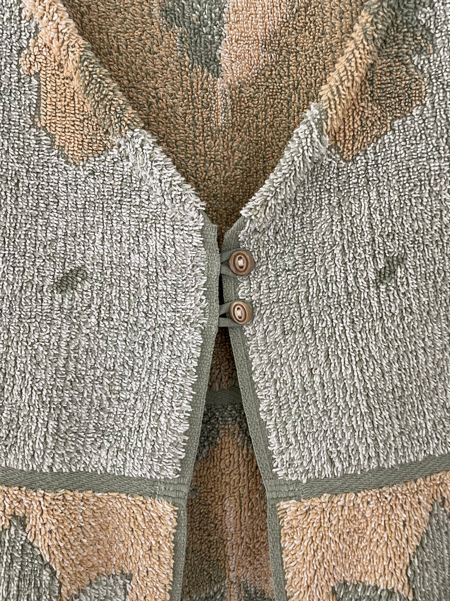 S Forest Button Vest