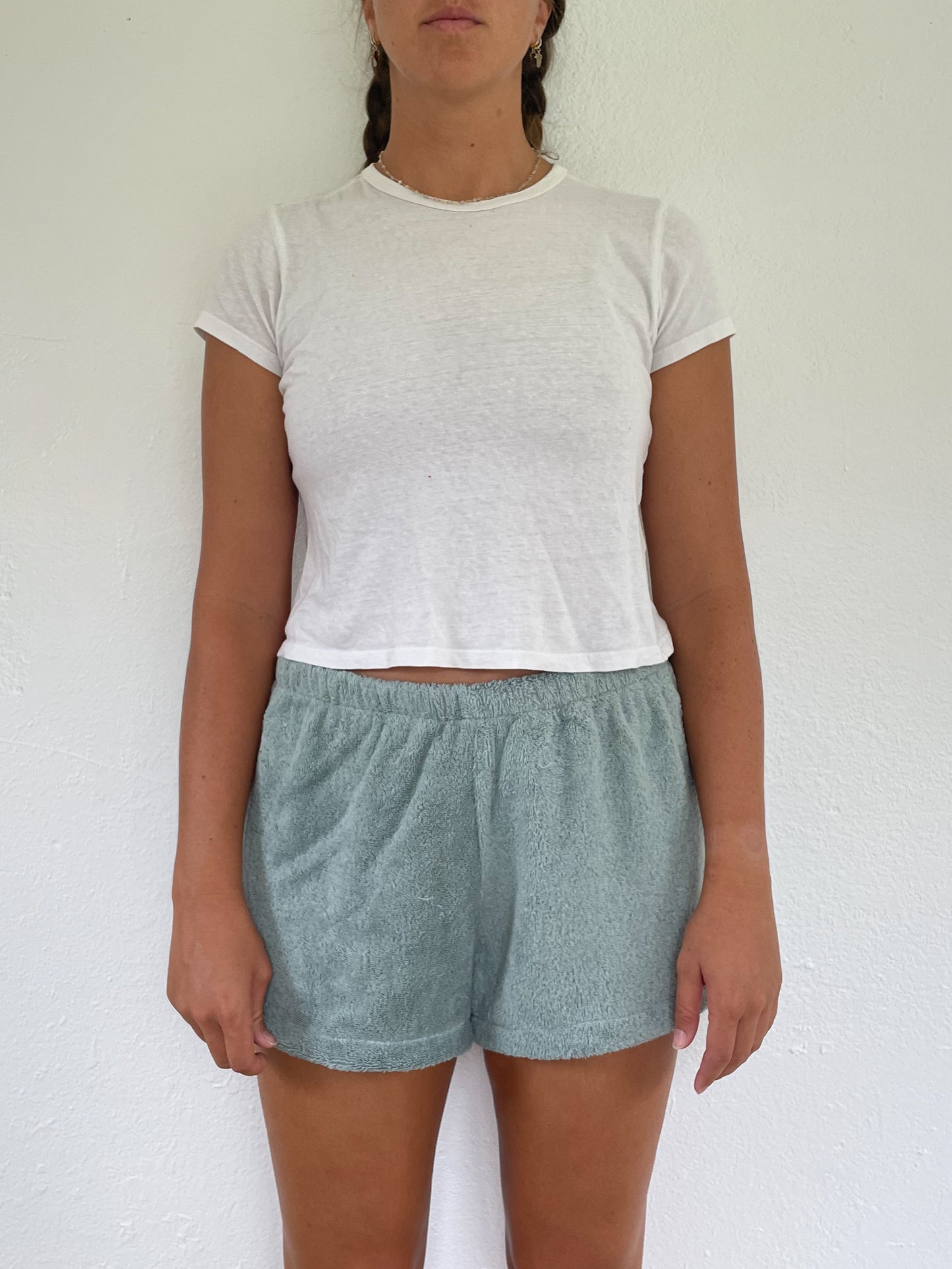 L Gray/Blue Shorts