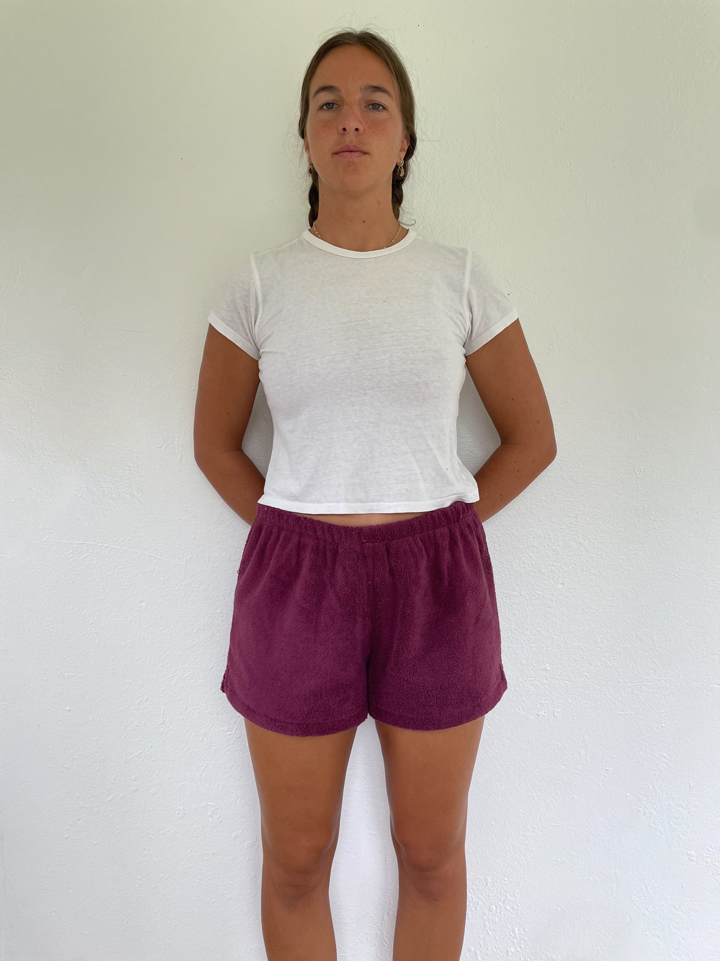 L Maroon Shorts
