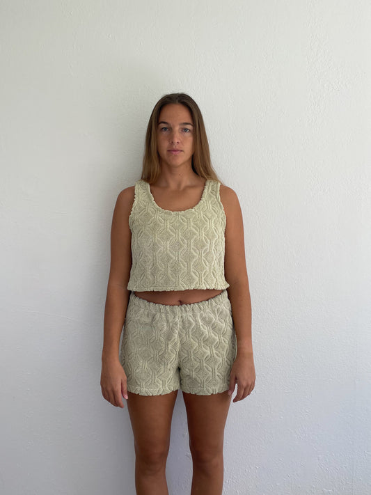 M Green Textured Set