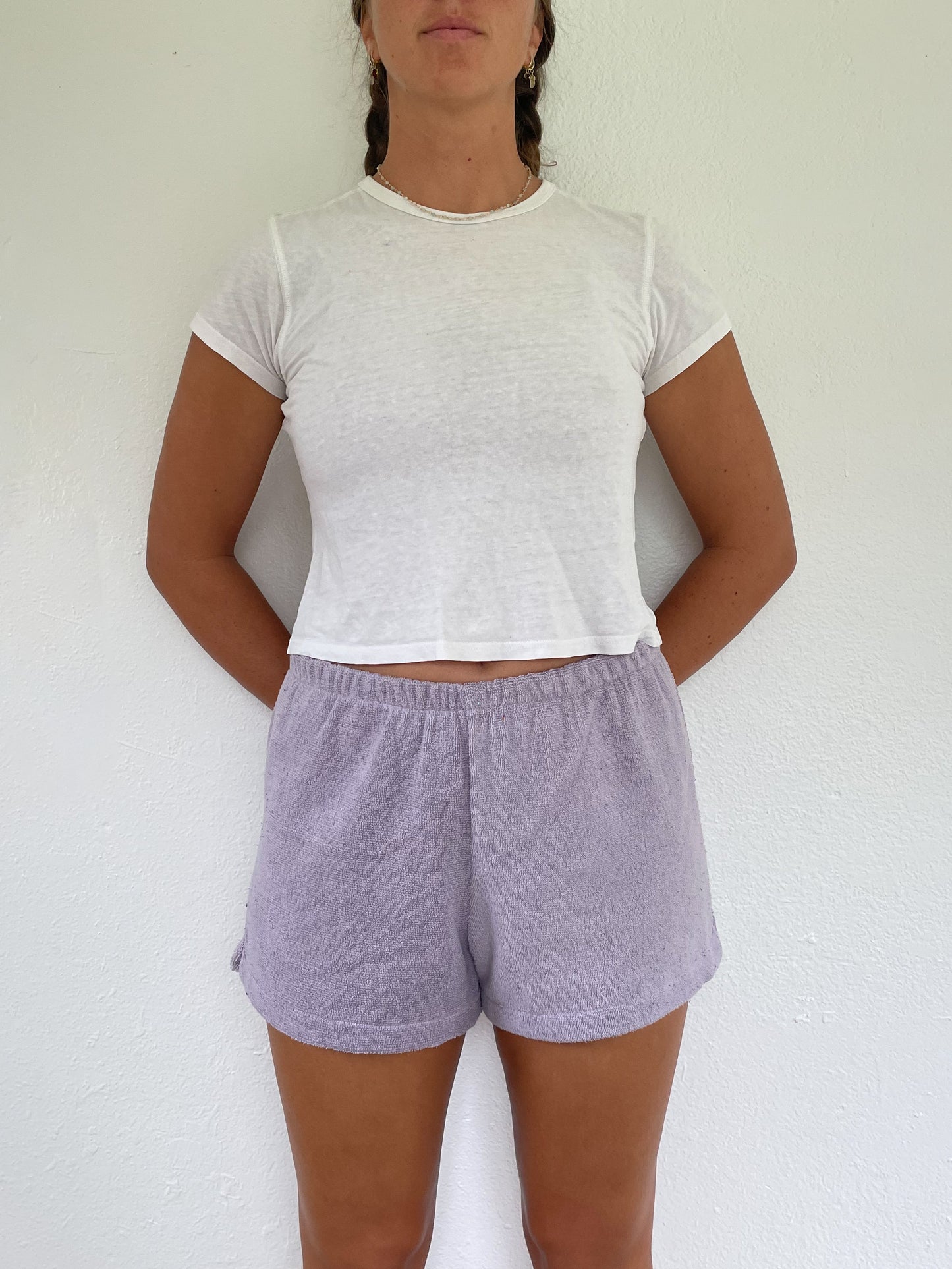 L Lavender Shorts