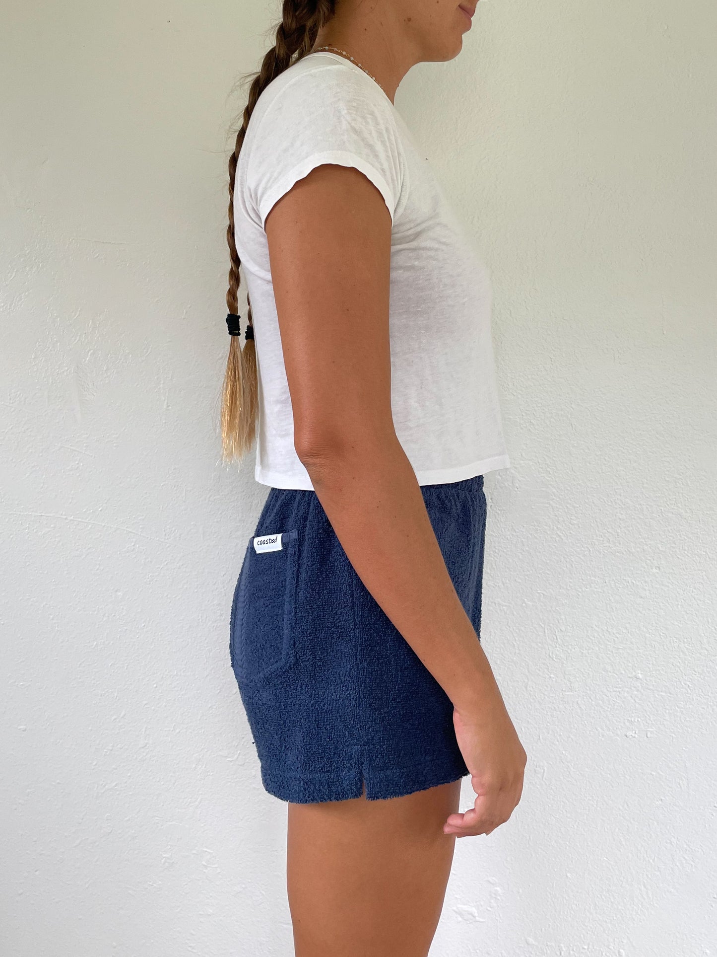 M Navy Shorts
