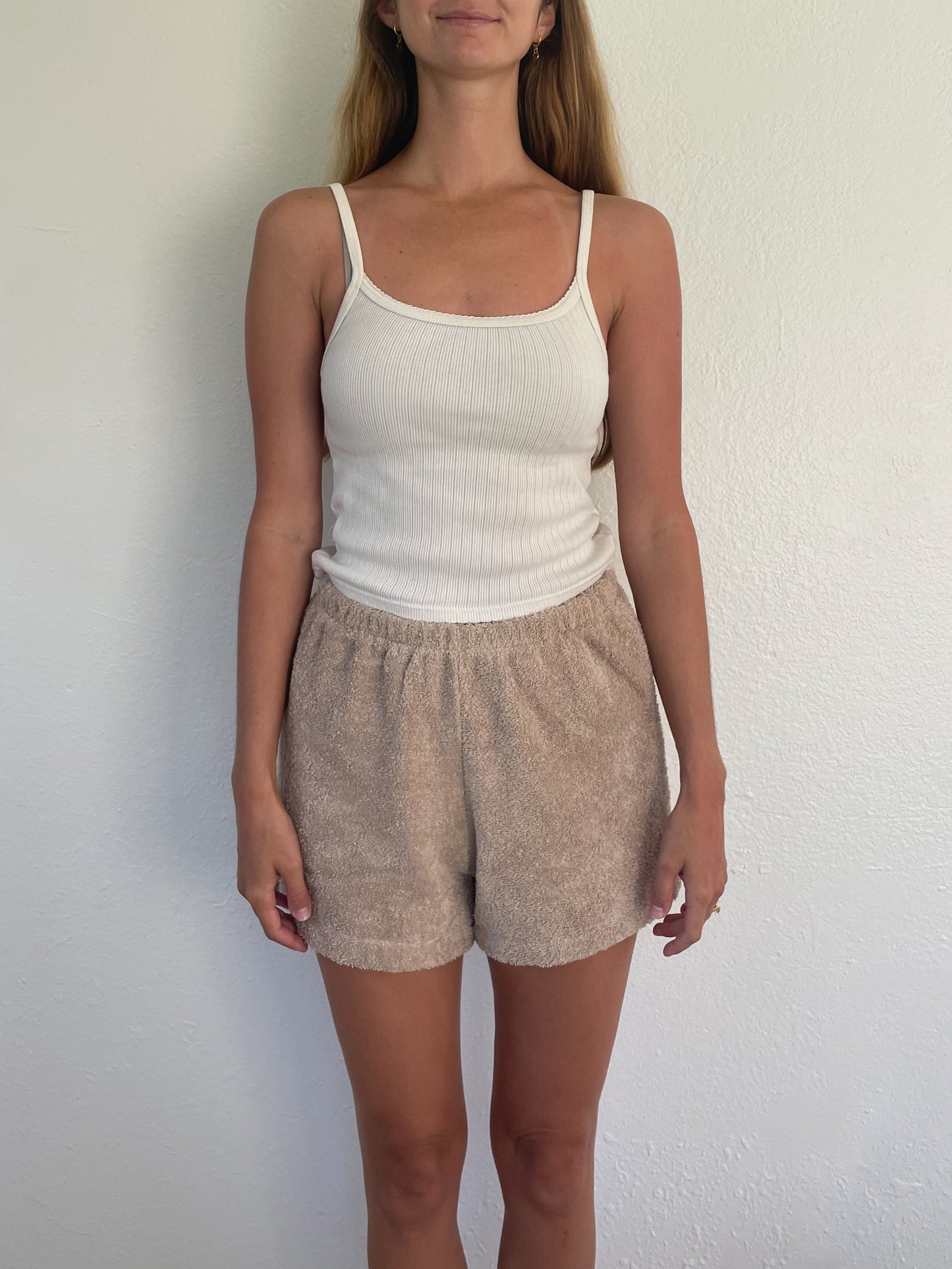 S Tan Shorts