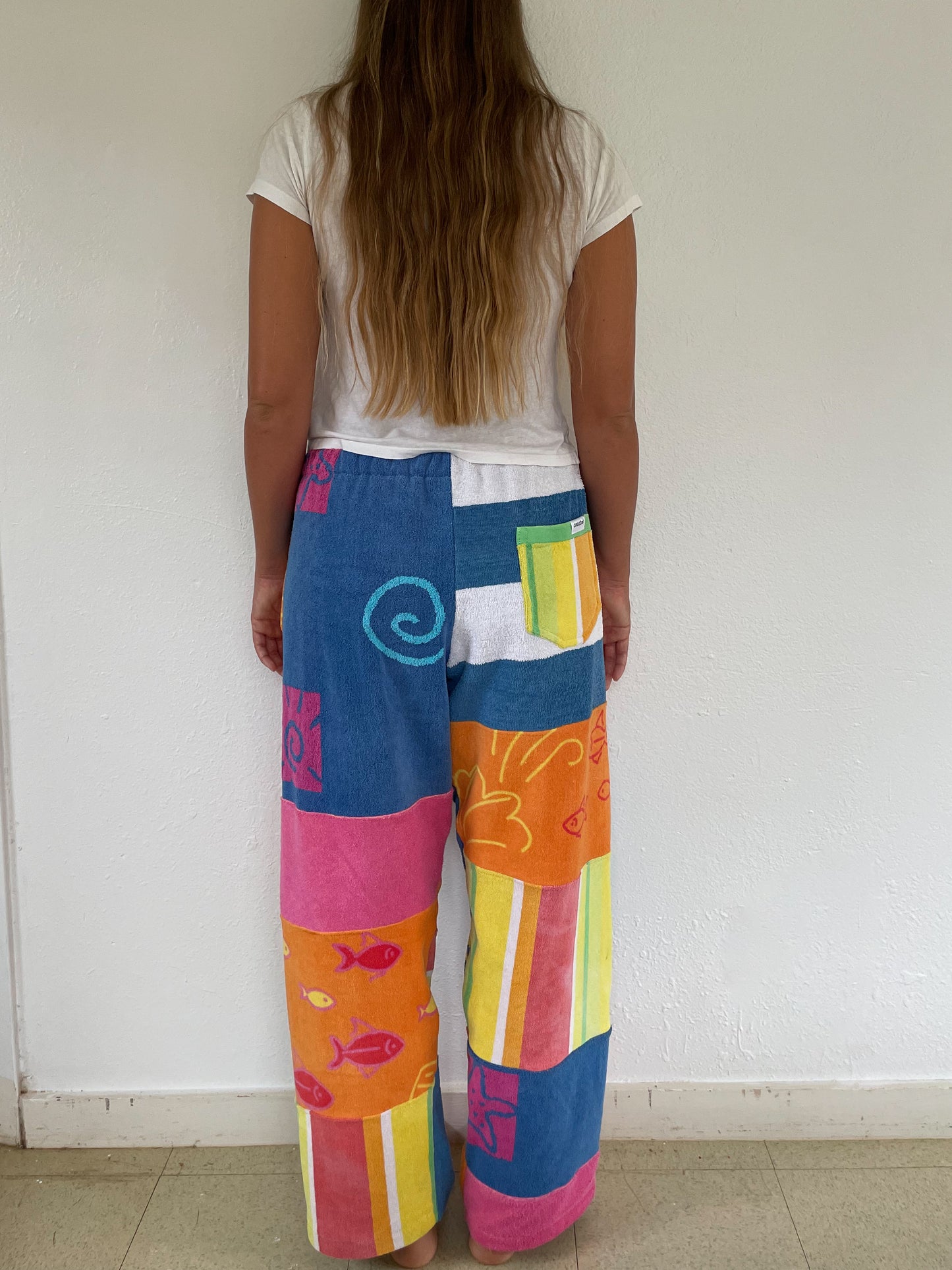 L Rainbow Fish Pants