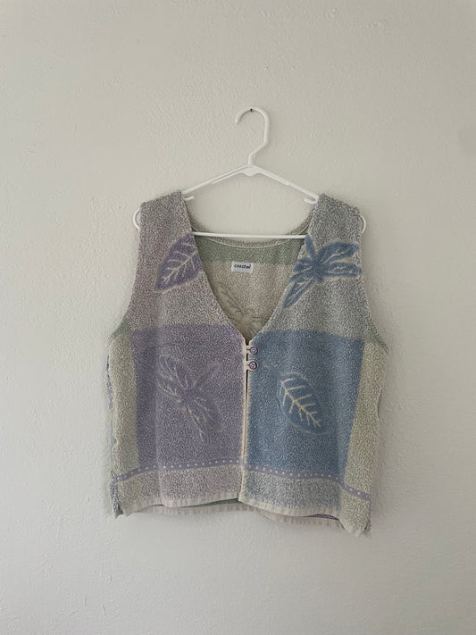 L Firefly Button Vest