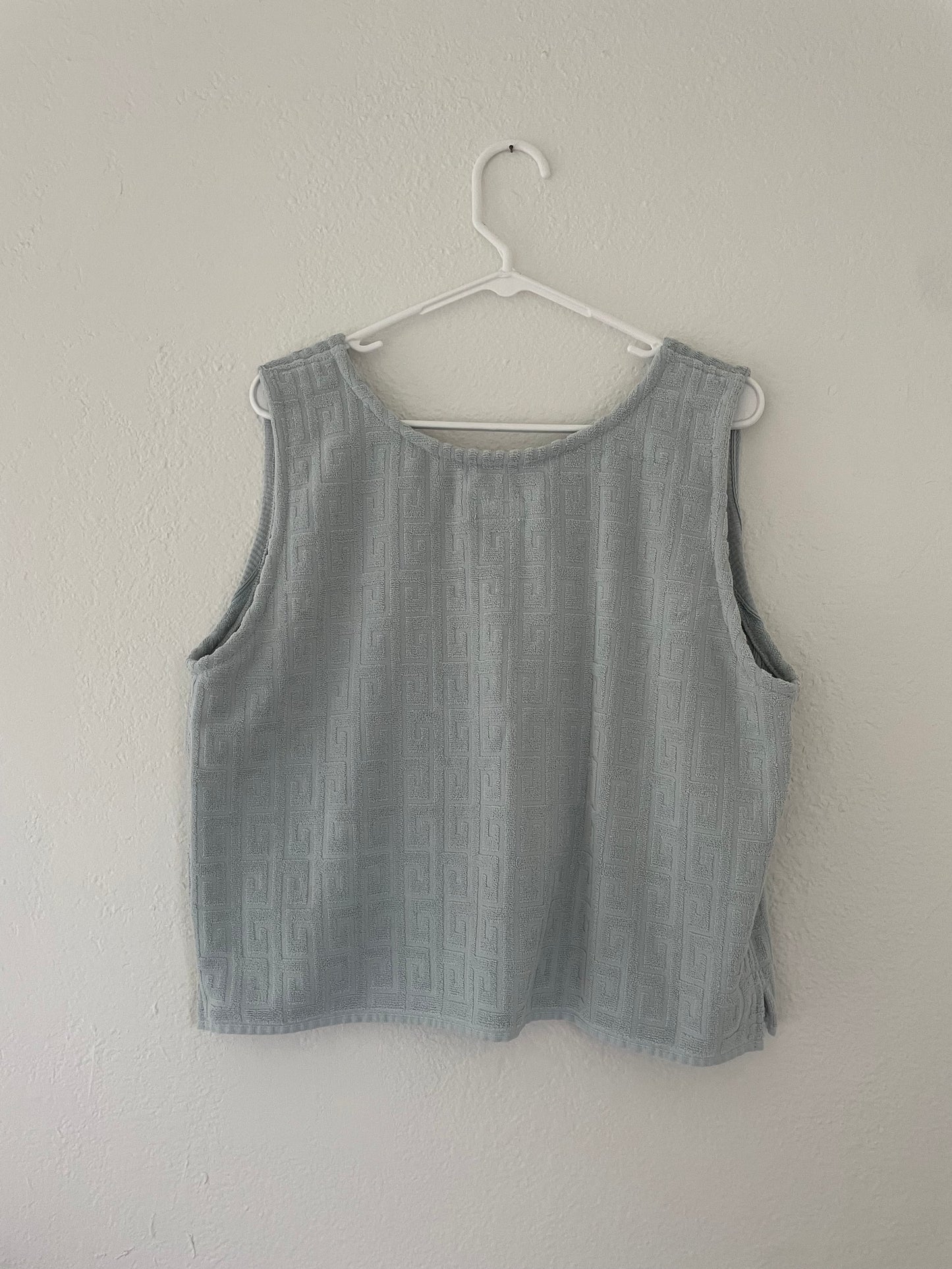 L Meander Button Vest