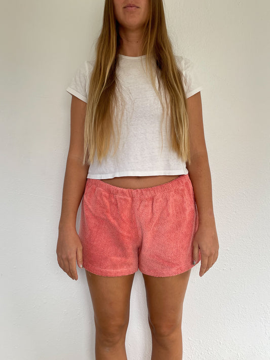 L Coral Shorts