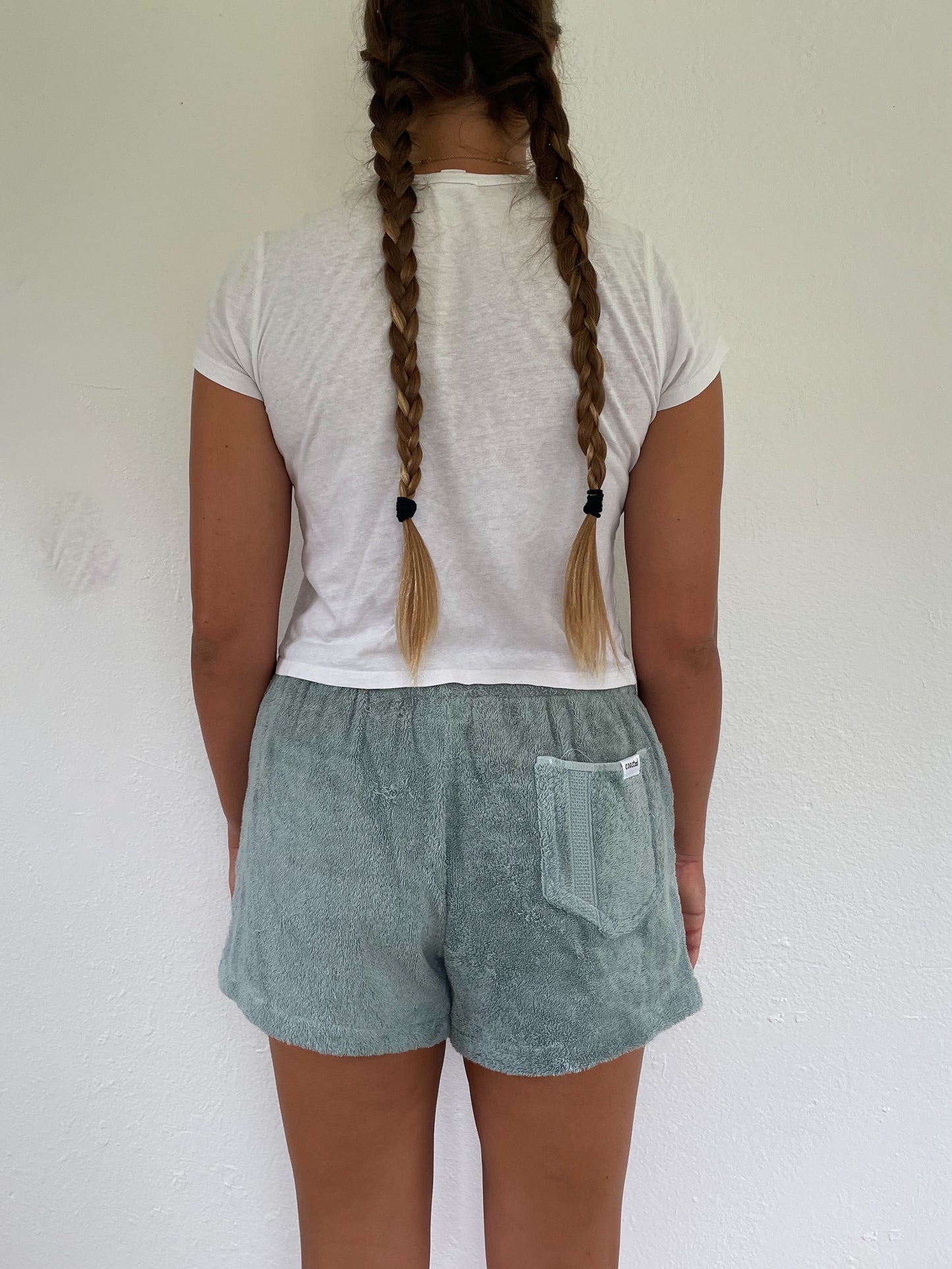 L Gray/Blue Shorts