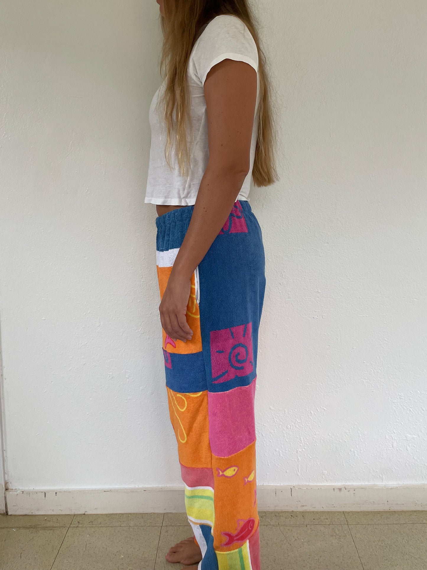 L Rainbow Fish Pants
