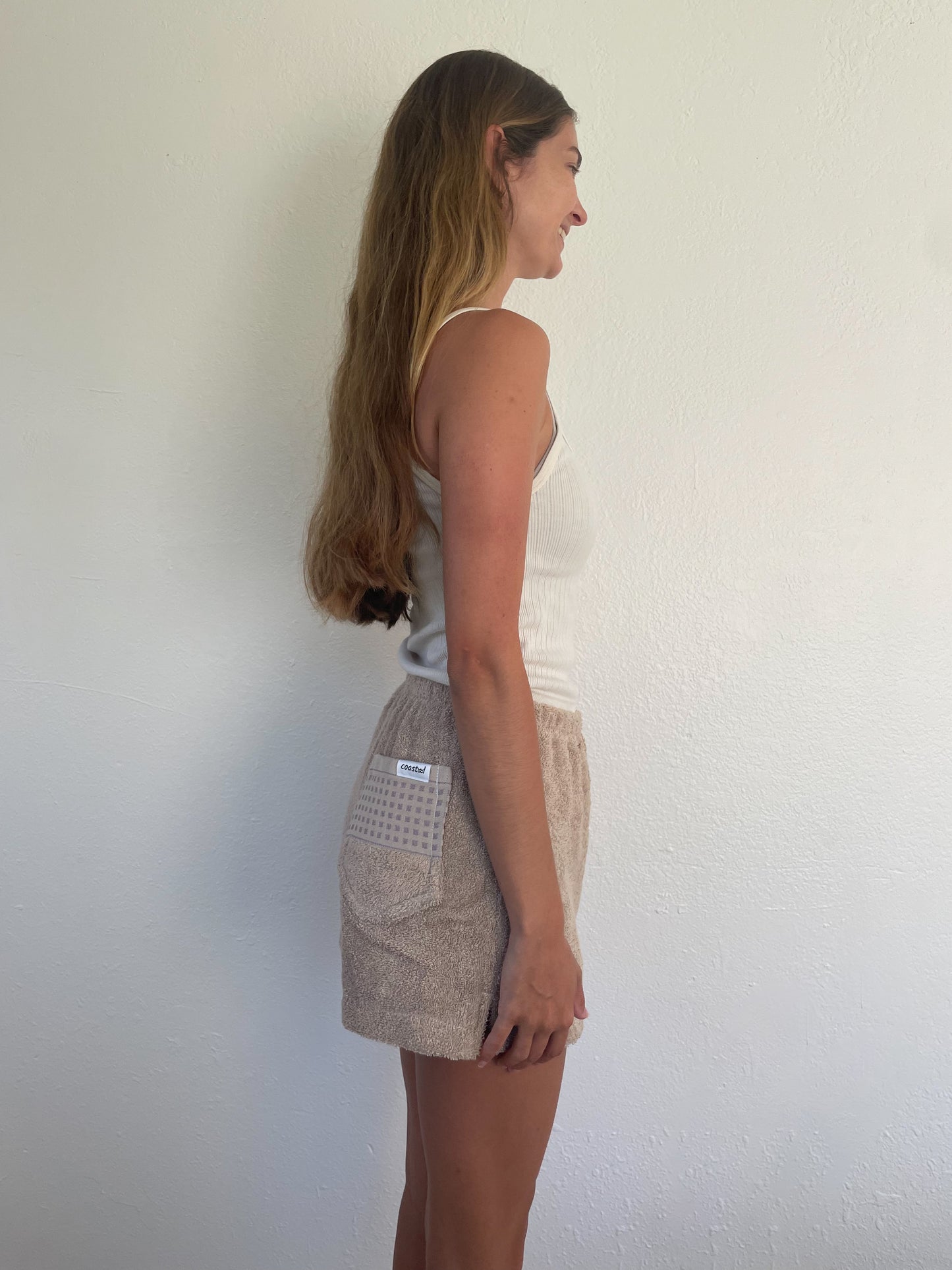 S Tan Shorts