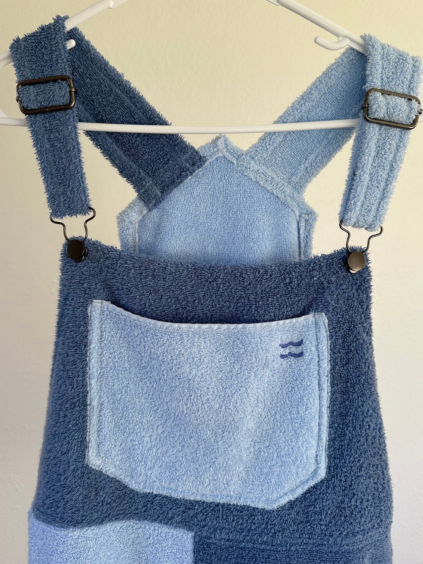 S/M Two Toned Blue Overalls