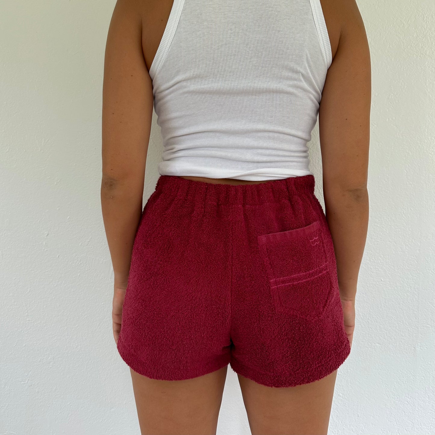 S Red Wine Shorts