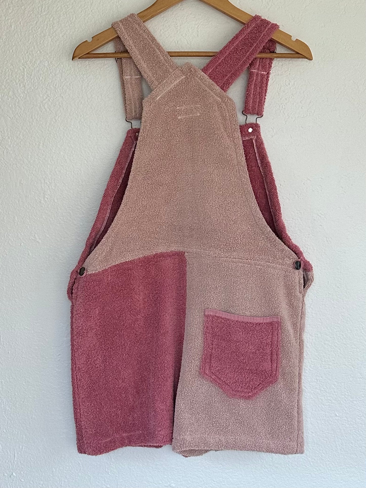 S/M Two Toned Pink Overalls