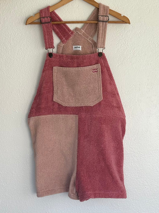 S/M Two Toned Pink Overalls