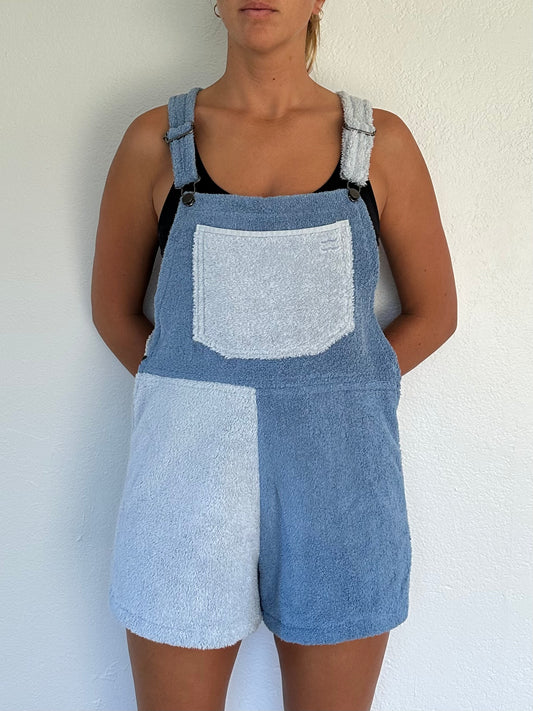 M/L Two Toned Blue Overalls