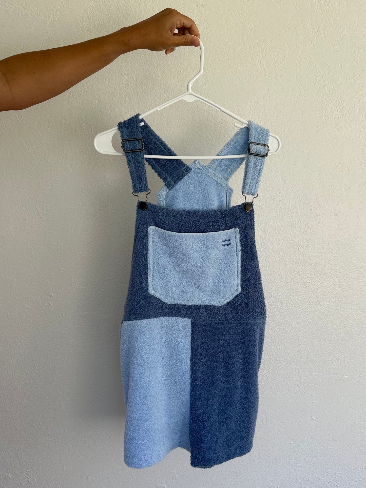 S/M Two Toned Blue Overalls