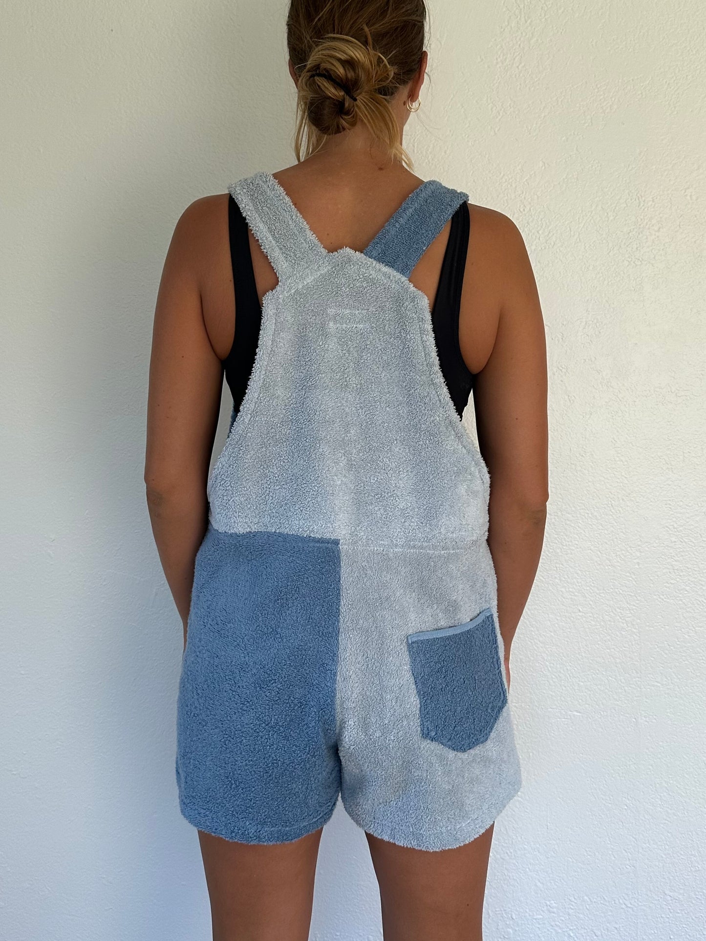 M/L Two Toned Blue Overalls