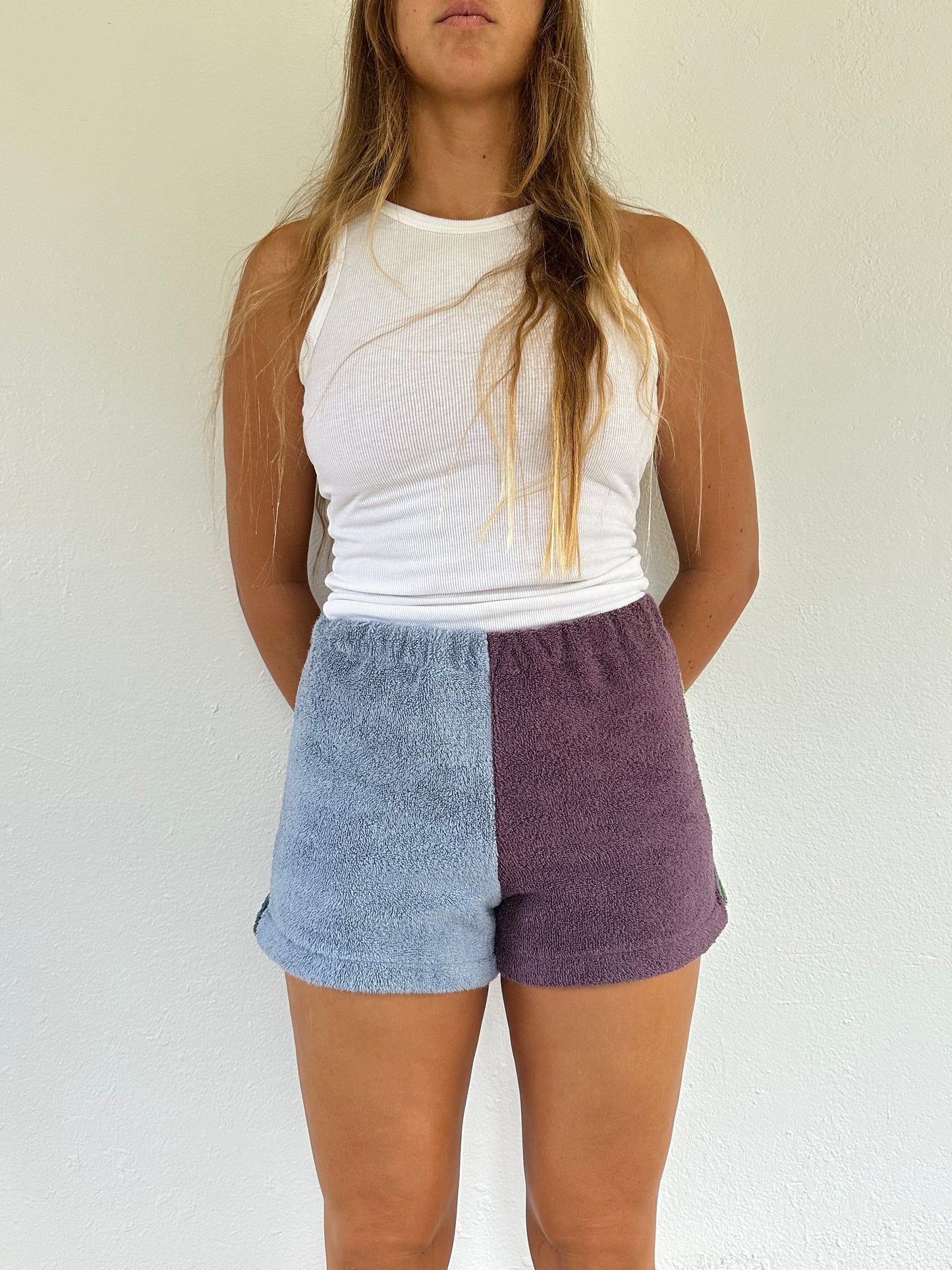 S Color Block Shorts