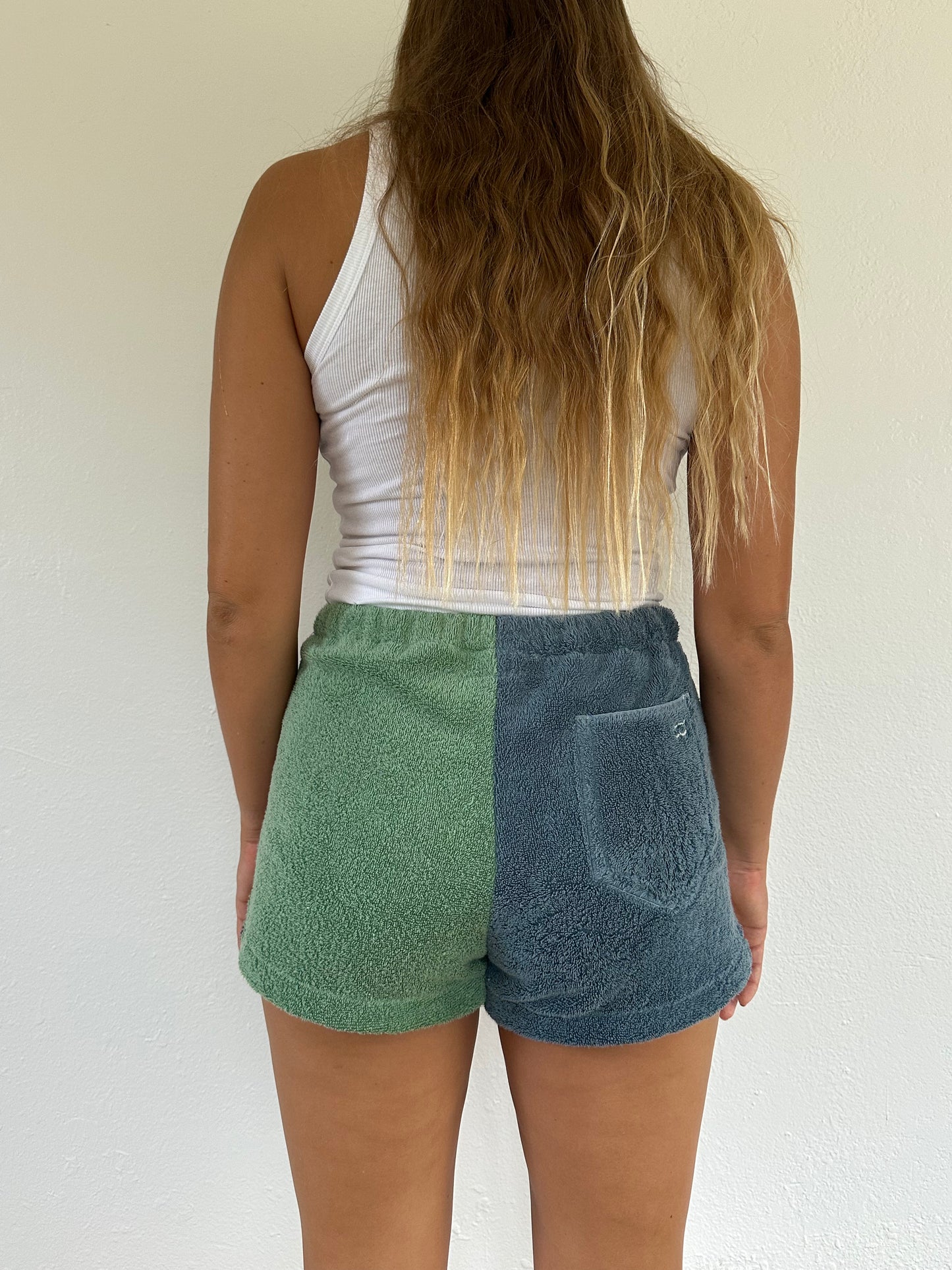 S Color Block Shorts