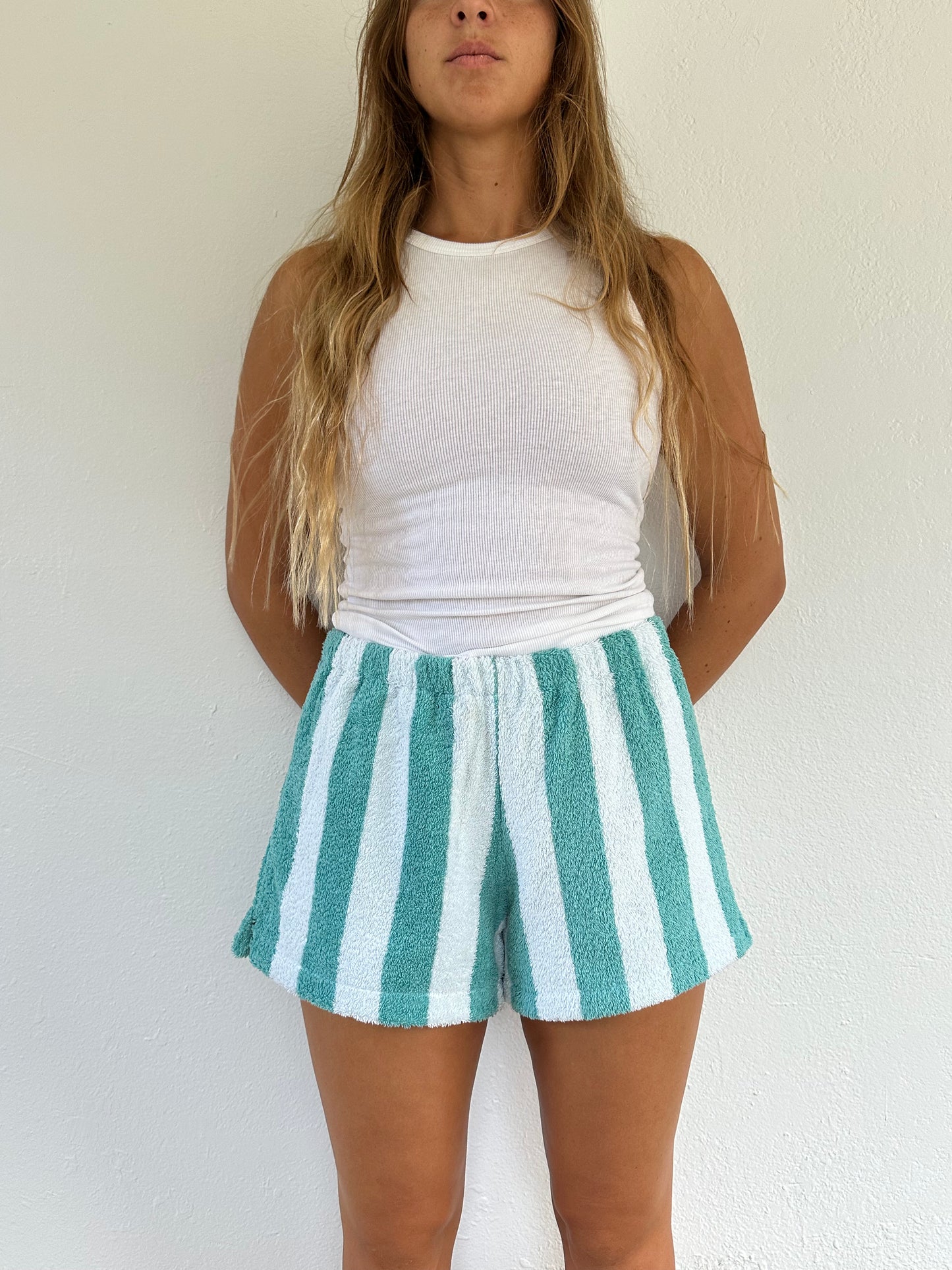 M Striped Shorts