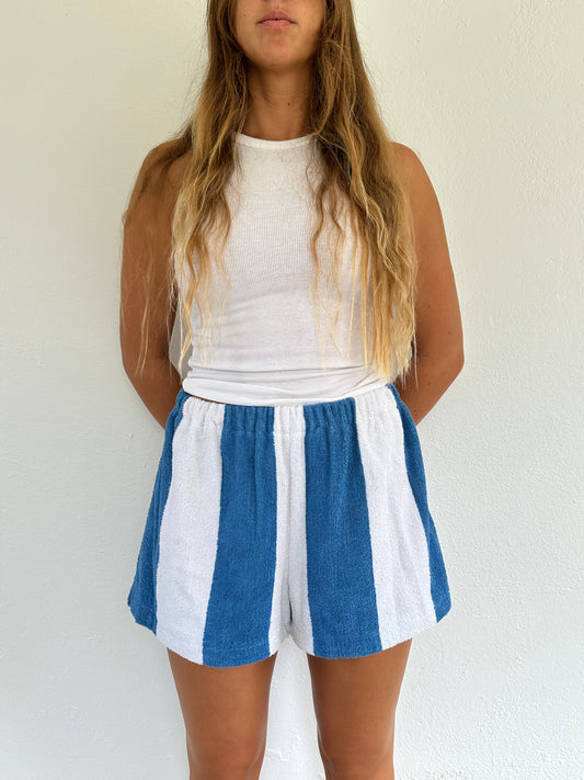 L Striped Shorts