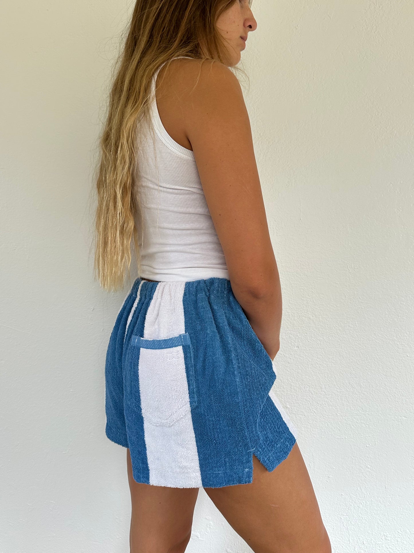 L Striped Shorts