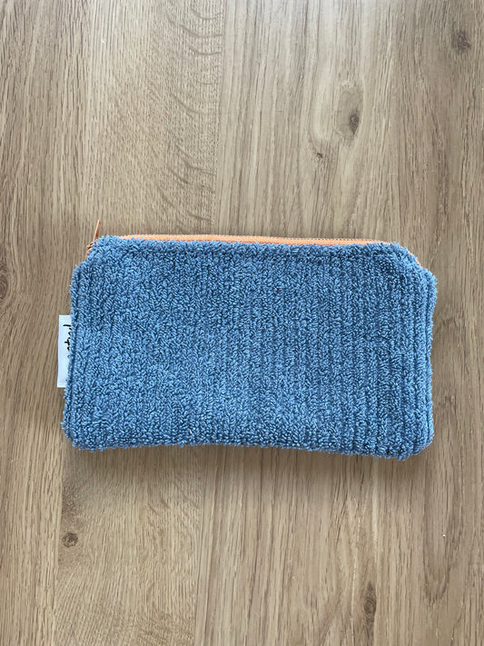 Blue Zip Pouch