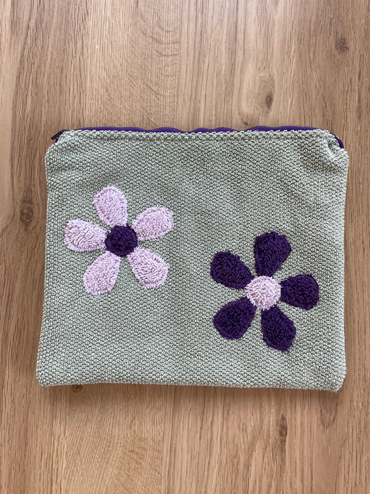Flower Zip Pouch