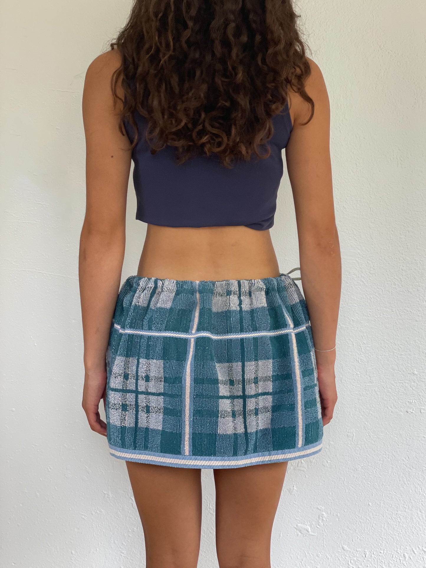 (XS - XXL) Plaid Tie Skirt