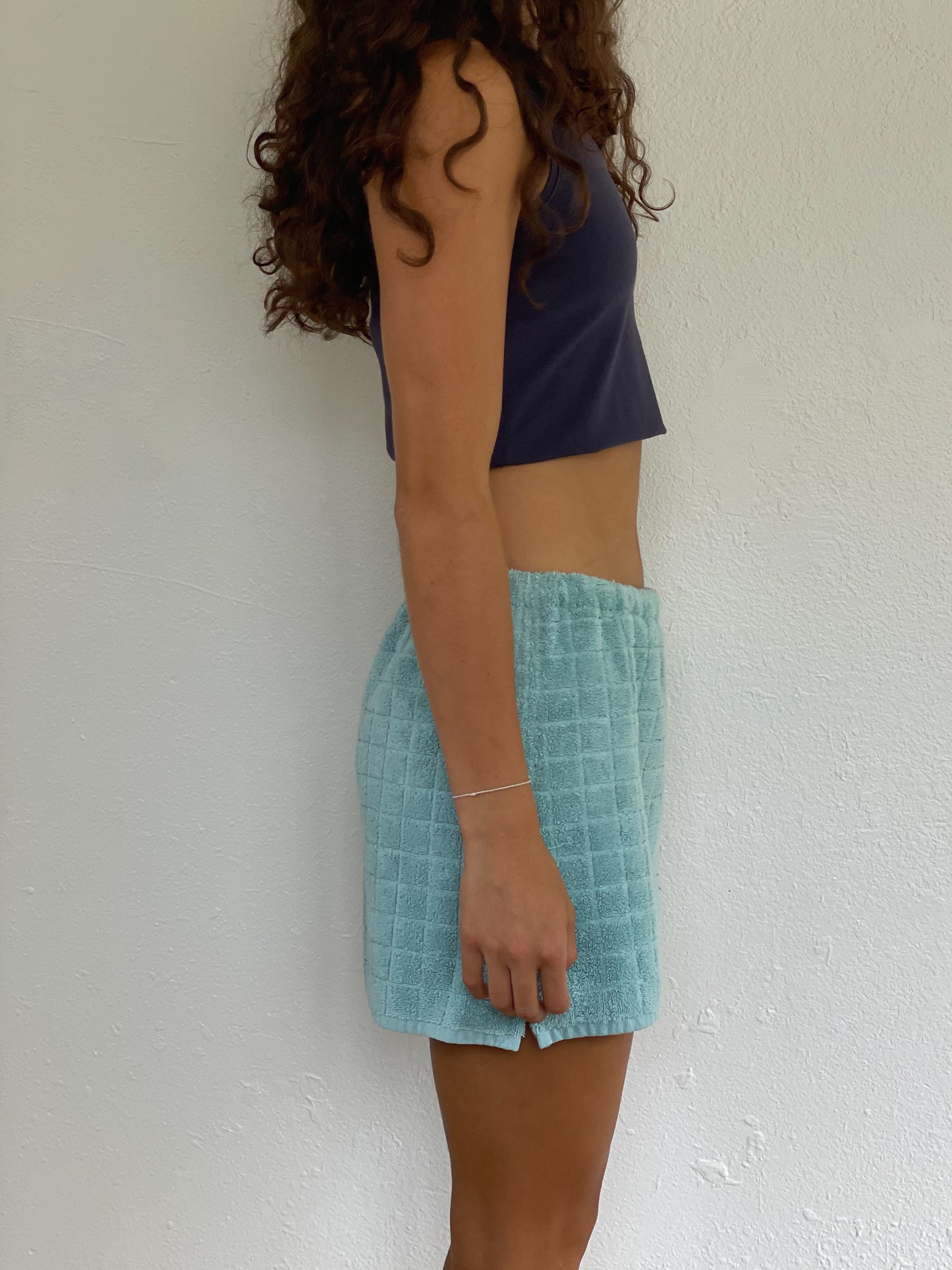 (XS - S) Blue Elastic Skirt
