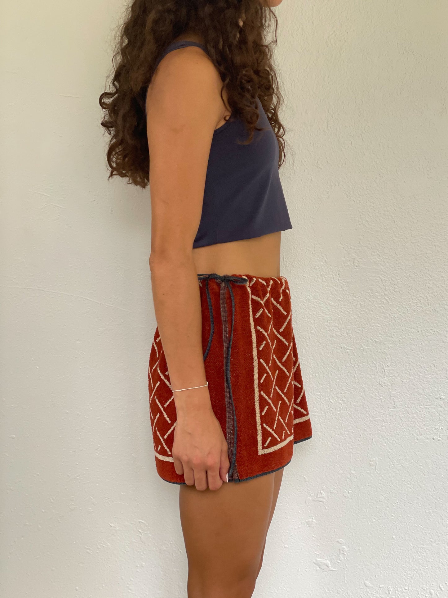 (XS - M) Red Tie Skirt