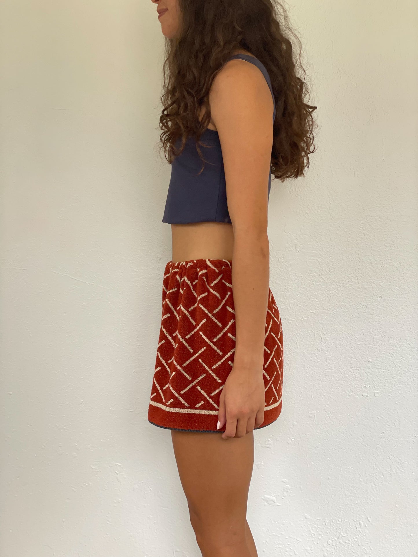 (XS - M) Red Tie Skirt