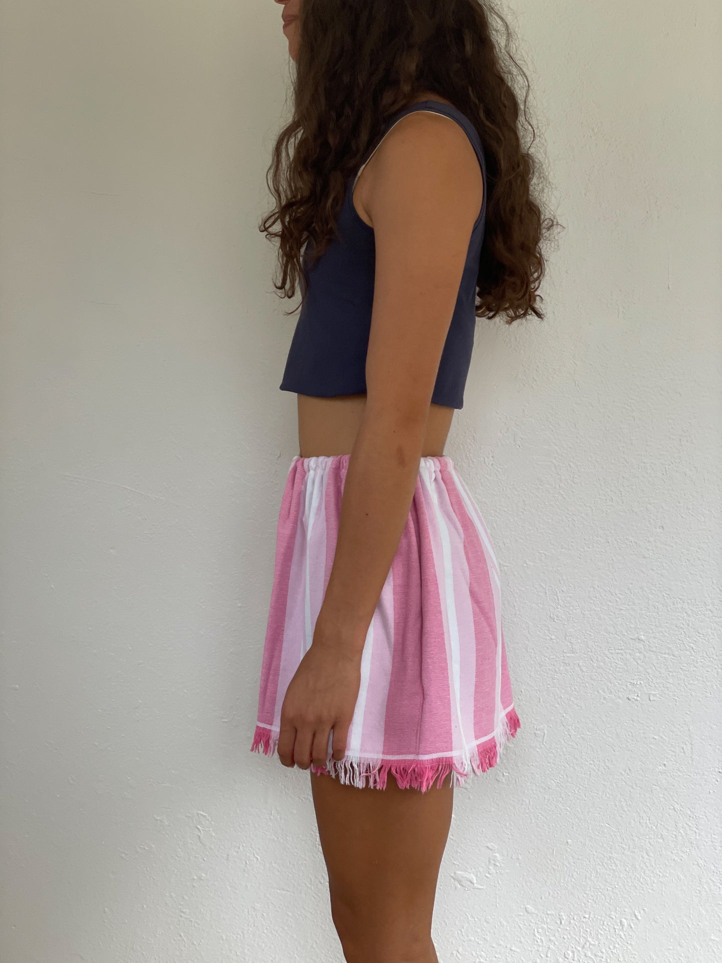(XS - XXL) Pink Tie Skirt