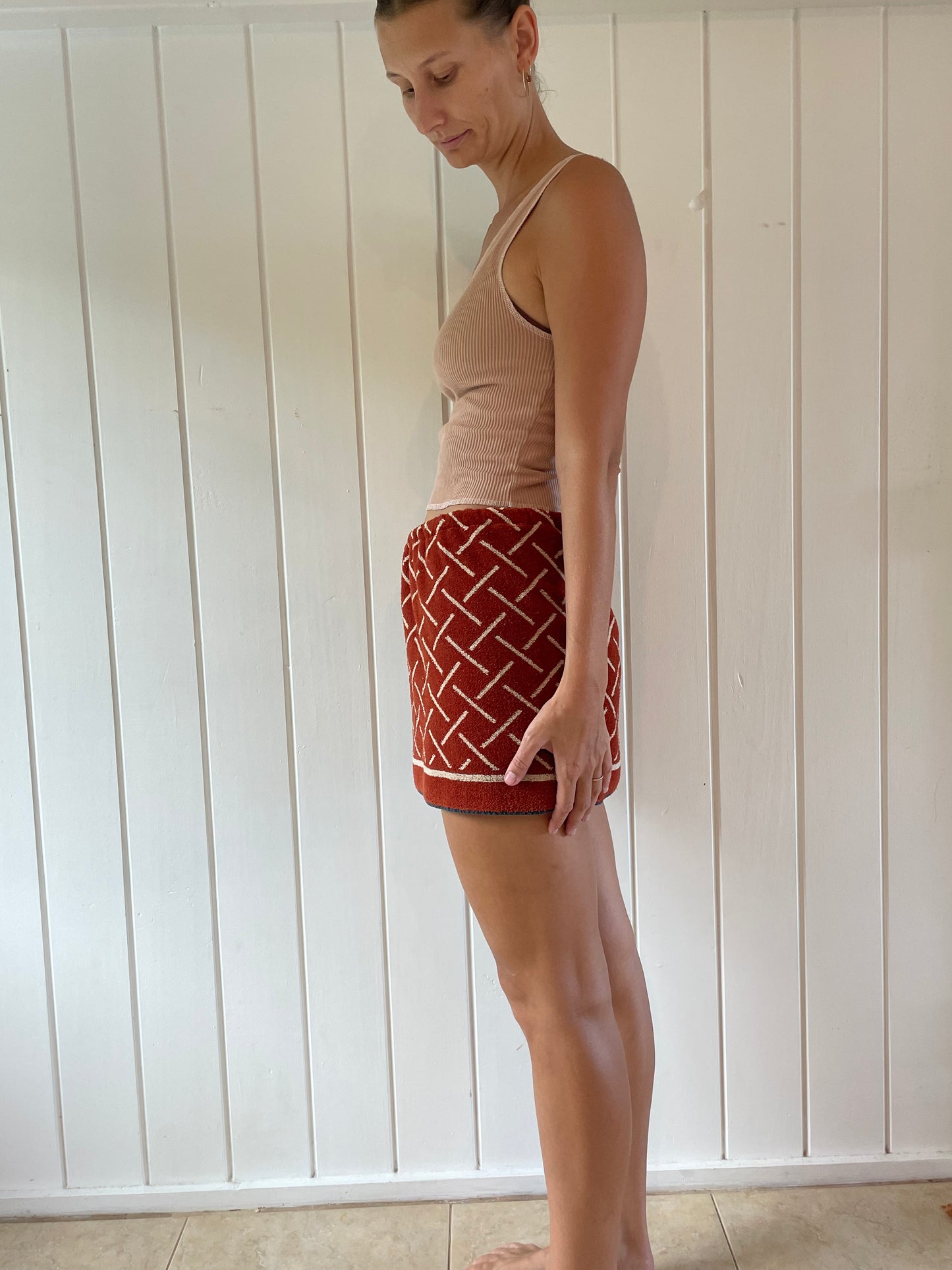 (XS - M) Red Tie Skirt