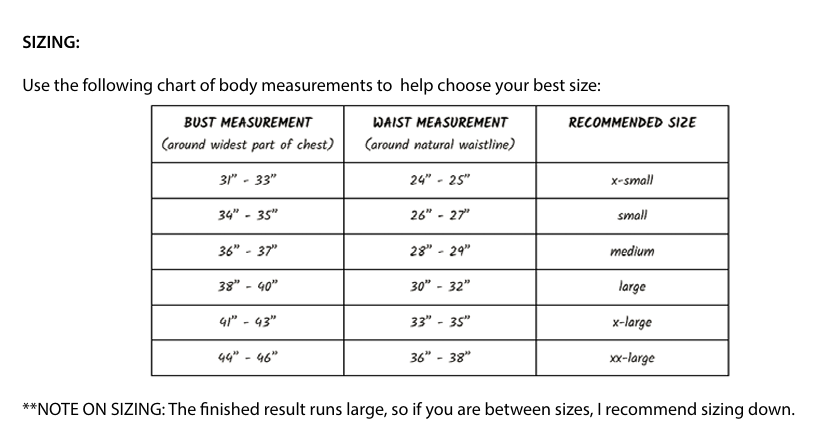 Tops Sewing Pattern